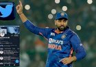 ಭಾರತ ತಂಡದ ನಾಯಕ ರೋಹಿತ್ ಶರ್ಮಾ ಟ್ವಿಟರ್ ಹ್ಯಾಕ್ ಆಯಿತೇ ?