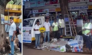 ಹುಬ್ಬಳ್ಳಿ: ಮೊಳೆ ಮುಕ್ತ ಮರ ಅಭಿಯಾನಕ್ಕೆ ವಿ.ಎಸ್.ವಿ.ಪ್ರಸಾದ ಚಾಲನೆ...!