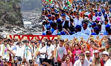 ಮರು ಆರಂಭವಾದ ಮೇಕೆದಾಟು ಪಾದಯಾತ್ರೆ : 37 ಕಾಂಗ್ರೆಸ್ ನಾಯಕರ ವಿರುದ್ಧ FIR