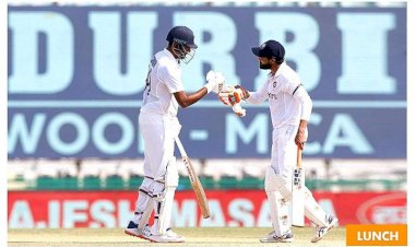 IND vs SL 1st Test, Day 2: ಜಡೇಜಾ ಶತಕ- ಭೋಜನ ವಿರಾಮಕ್ಕೆ ಭಾರತ 468/7