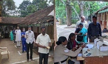 ಧಾರವಾಡ: ಪಶ್ಚಿಮ ಶಿಕ್ಷಕರ ಕ್ಷೇತ್ರಕ್ಕೆ ಮತದಾನ ಆರಂಭ