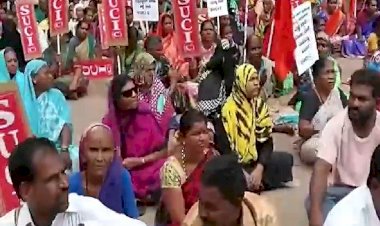 ಧಾರವಾಡ: ಬೆಲೆ ಏರಿಕೆ ವಿರುದ್ಧ ಬೀದಿಗಿಳಿದ ಬಡವರು