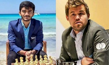 ವಿಶ್ವ ಚೆಸ್ ಚಾಂಪಿಯನ್ ಕಾರ್ಲ್‌ಸನ್‌ರನ್ನ ಸೋಲಿಸಿ ಇತಿಹಾಸ ಸೃಷ್ಟಿಸಿದ ಭಾರತದ ಗ್ರ್ಯಾಂಡ್‍ ಮಾಸ್ಟರ್