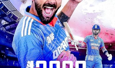 ಏಕದಿನ ಕ್ರಿಕೆಟ್ ಇತಿಹಾಸದಲ್ಲಿ ವೇಗವಾಗಿ 13,000 ರನ್ ಗಳಿಸಿದ ವಿರಾಟ್ ಕೊಹ್ಲಿ