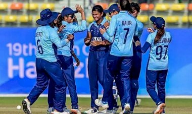 ಏಷ್ಯನ್ ಗೇಮ್ಸ್‌: ಮಹಿಳಾ ಕ್ರಿಕೆಟ್‌ನಲ್ಲಿ ಚಿನ್ನದ ಪದಕ ಗೆದ್ದ ಭಾರತ