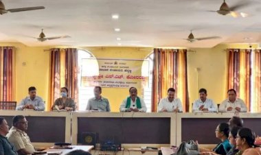 ನವಲಗುಂದ : ಸಿಎಂ ಆಗಮನ ಹಿನ್ನಲೆ ವಿವಿಧ ಅಭಿವೃದ್ಧಿ ಕಾಮಗಾರಿಗಳ ಪ್ರಗತಿ ಪರಿಶೀಲನೆ ಸಭೆ