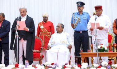 ಕರ್ನಾಟಕ ಹೈಕೋರ್ಟ್‌ನ ಮುಖ್ಯ ನ್ಯಾಯಮೂರ್ತಿಯಾಗಿ ಎನ್.ವಿ ಅಂಜಾರಿಯಾ ಪ್ರಮಾಣ ವಚನ ಸ್ವೀಕಾರ