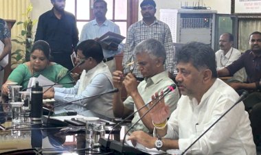 ಬೆಂಗಳೂರು: ಕೆಂಪೇಗೌಡರ 515ನೇ ಜಯಂತಿ ಆಚರಣೆ - ಸಭೆ ನಡೆಸಿದ ಡಿಕೆಶಿ