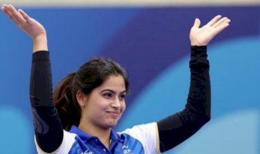 ಪ್ಯಾರಿಸ್‌ ಒಲಂಪಿಕ್ಸ್‌ನಲ್ಲಿ ಭಾರತಕ್ಕೆ ಮೊದಲ ಪದಕ - ಕಂಚು ಗೆದ್ದ ಮನು ಭಾಕರ್