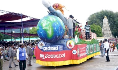 ಮೈಸೂರು ದಸರಾ ಉತ್ಸವದಲ್ಲಿ ಧಾರವಾಡದ ಸ್ತಬ್ಧಚಿತ್ರಕ್ಕೆ ದ್ವಿತೀಯ ಸ್ಥಾನ