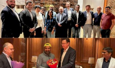 ಸ್ವಿಸ್‌ ವ್ಯವಹಾರ ನಿಯೋಗದೊಂದಿಗೆ ಕಾರ್ಮಿಕ ಸಚಿವ ಸಂತೋಷ್‌ ಲಾಡ್‌ ಸಭೆ