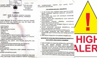 ಬೆಂಗಳೂರು : ಗಡಿಯಲ್ಲಿ ಉದ್ವಿಗ್ನತೆ - ರಾಜ್ಯ ಗುಪ್ತಚರ ಇಲಾಖೆಯಿಂದ ಕಟ್ಟೆಚ್ಚರ ಸುತ್ತೋಲೆ ಬಿಡುಗಡೆ