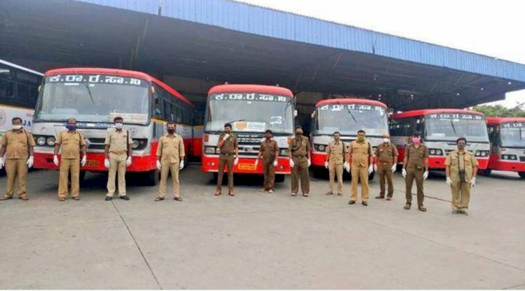 KSRTC ಸಿಬ್ಬಂದಿಯ ಹಠಾತ್ ಗೈರು-ಆದಾಯದ ಮೇಲೆ ಭಾರಿ ಪೆಟ್ಟು !