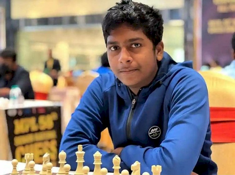 ಬೆಂಗಳೂರಿನ ಯುವಕ ಭಾರತದ 76ನೇ ಗ್ರ್ಯಾಂಡ್ ಮಾಸ್ಟರ್