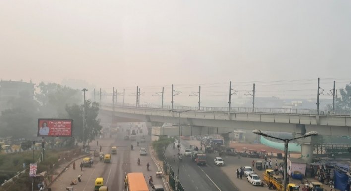 ದೆಹಲಿಯಲ್ಲಿ ಮತ್ತೆ ಹೆಚ್ಚಿನ ವಾಯು ಮಾಲಿನ್ಯ