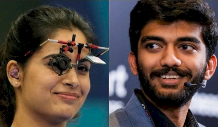 ಮನು ಭಾಕರ್, ಗುಕೇಶ್ ಸೇರಿ ನಾಲ್ವರು ಅಥ್ಲೀಟ್ಗಳಿಗೆ 'ಖೇಲ್ ರತ್ನ ಪ್ರಶಸ್ತಿ