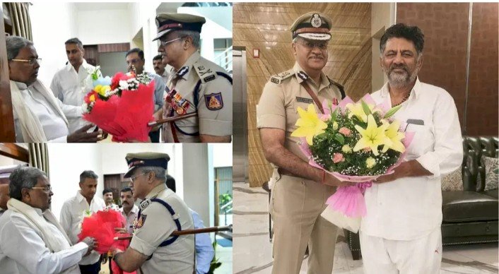 ಸಿಎಂ, ಡಿಸಿಎಂ, ಗೃಹ ಸಚಿವರನ್ನ ಭೇಟಿಯಾದ ನೂತನ ಬೆಂಗಳೂರು ನಗರ ಕಮಿಷನರ್‌ ಸೀಮಂತ್ ಕುಮಾರ್ ಸಿಂಗ್