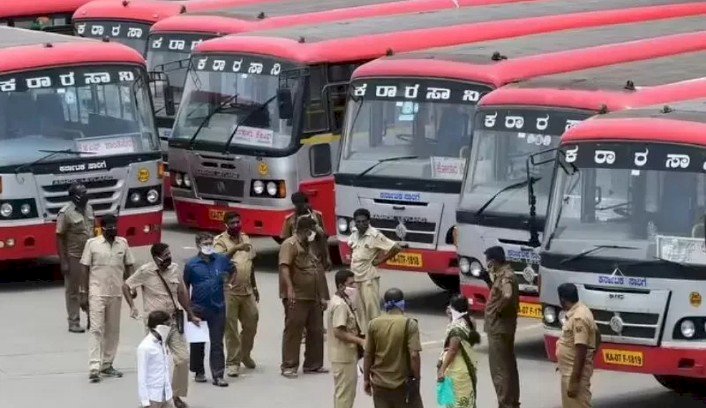 ಸರ್ಕಾರದ ವಿರುದ್ಧ ಸಾರಿಗೆ ನೌಕರರ ಮುಷ್ಕರ ಆರಂಭ : ರಸ್ತೆಗಿಳಿಯದ KSRTC, BMTC ಬಸ್ಗಳು, ಖಾಸಗಿ ಬಸ್ಗಳಿಗೆ ಮೊರೆ